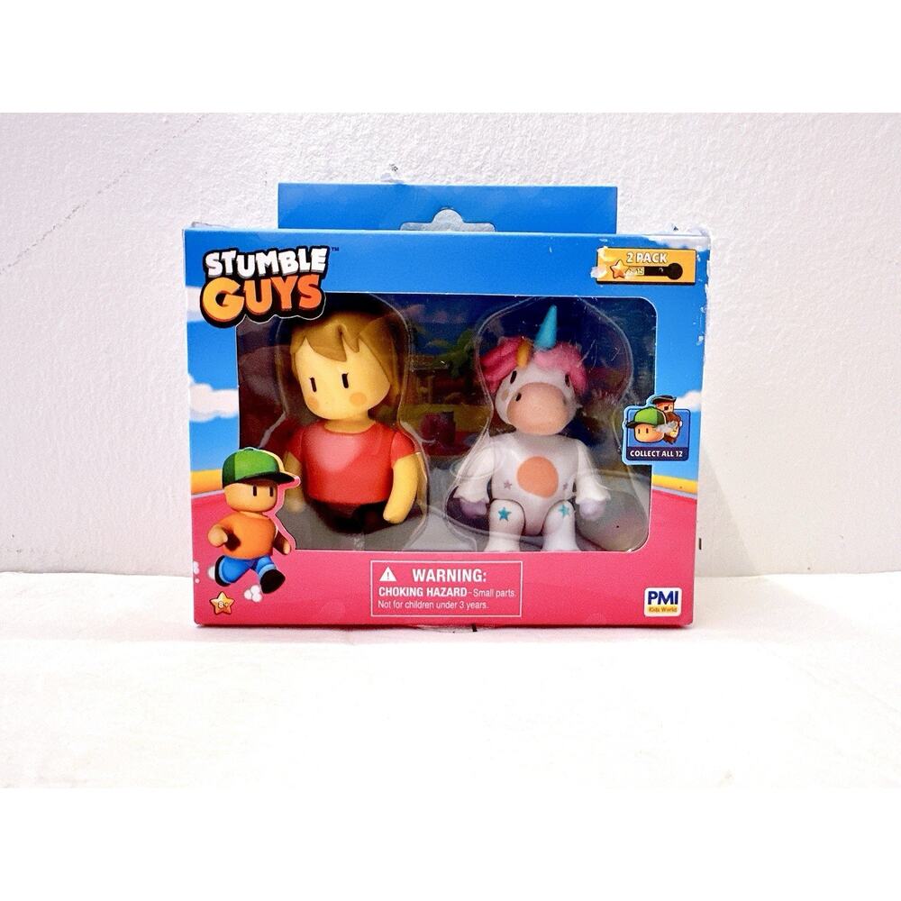 Stumble‎ Guys Mini Action Figures 2 Pack Sprinkles And Ms. Stumble New In Box!